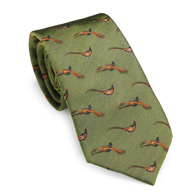 Laksen Pheasant Tie - Khaki